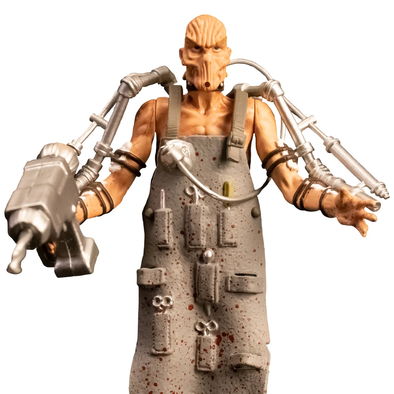 House of 1000 Corpses Dr Satan 5 Inch Action Figure Close up no Background
