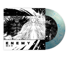 BRAND OF SACRIFICE 'ENEMY' 7" + COMIC BOOK (Limited Edition ' Only 150 Made, Blue & White Crystal Vinyl)