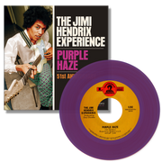 JIMI HENDRIX 'PURPLE HAZE 51ST ANNIVERSARY' 7" EP (Purple Vinyl)