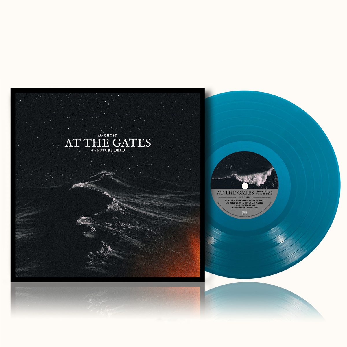 AT THE GATES ‘THE GHOST OF A FUTURE DEAD’ LP (Translucent Sea Blue Vinyl)