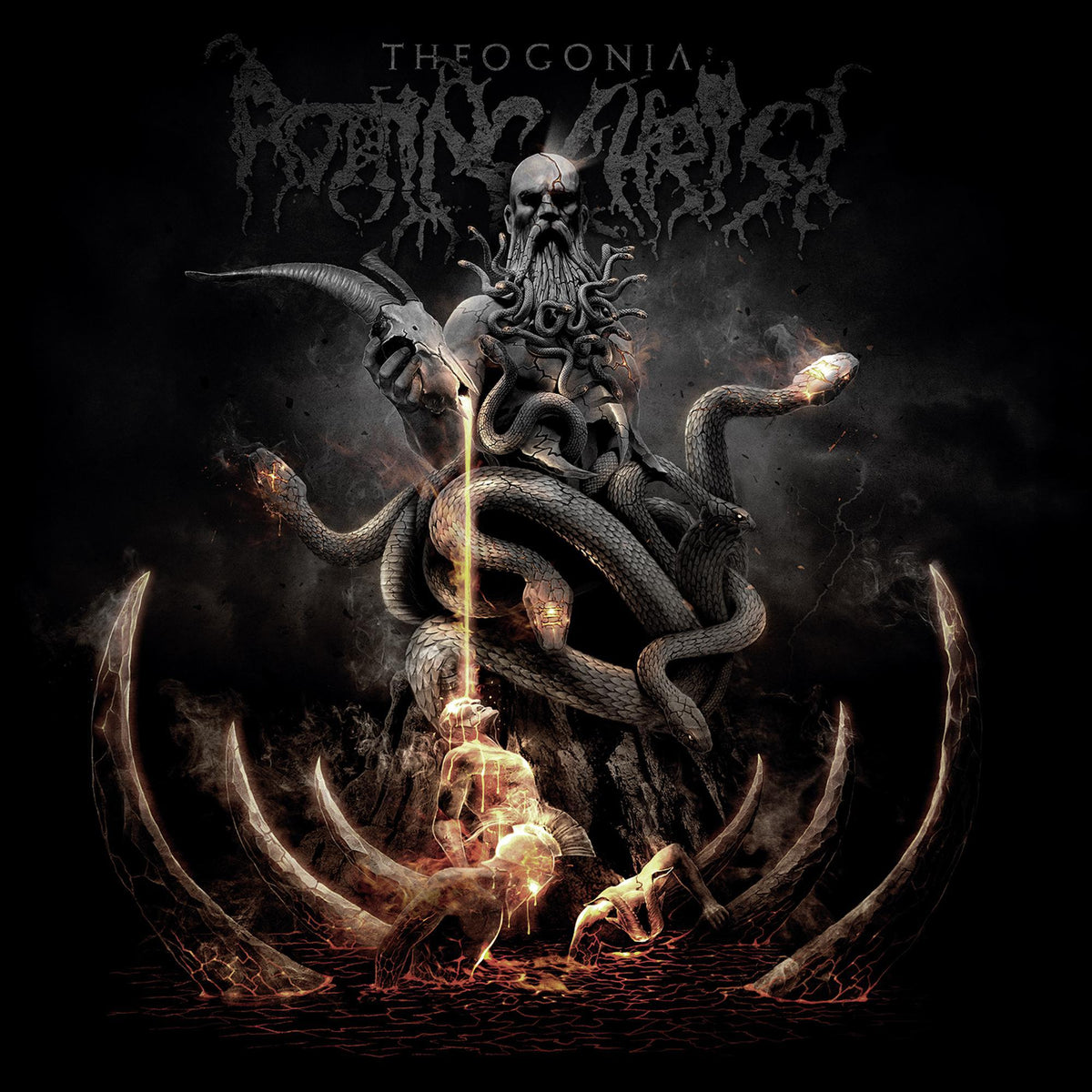 ROTTING CHRIST 'THEOGONIA' LP (Limited Edition Neon Orange)