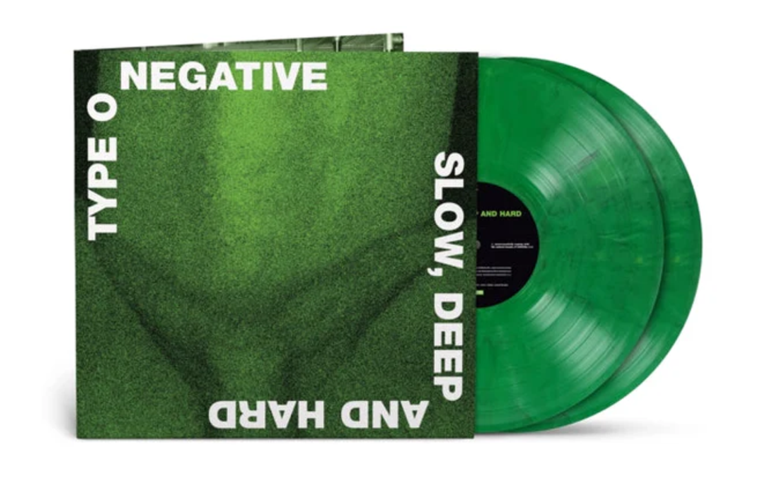 TYPE O NEGATIVE 'SLOW DEEP AND HARD' 2LP (Green & Black Marbled Vinyl)