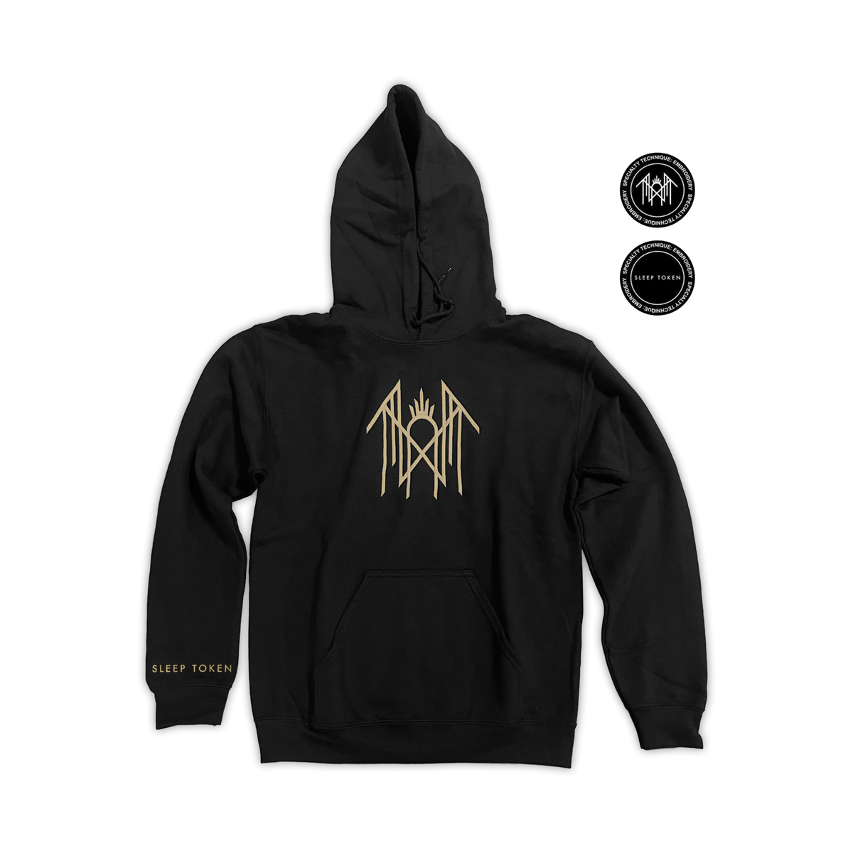 SLEEP TOKEN EMBROIDERED HOODIE