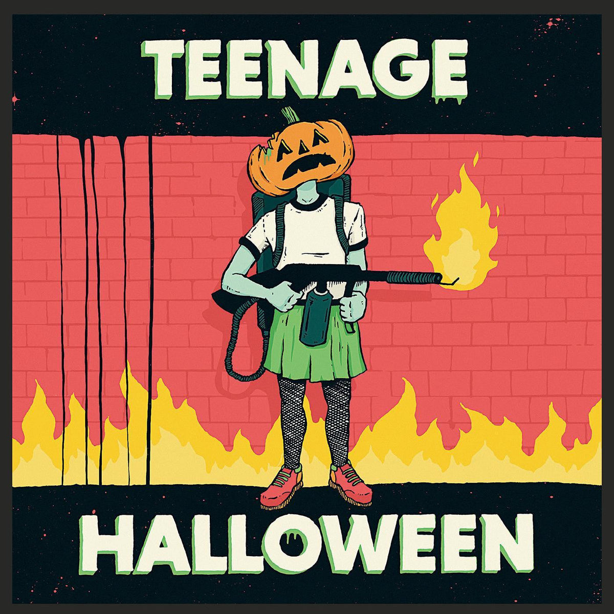 TEENAGE HALLOWEEN 'TEENAGE HALLOWEEN' LP ('Electric Smoke' Vinyl)