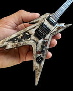 PANTERA - DEAN DIMEBAG - RUST RAZORBACK MINI GUITAR