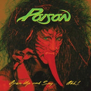 POISON 'OPEN UP AND SAY...AHH' LP
