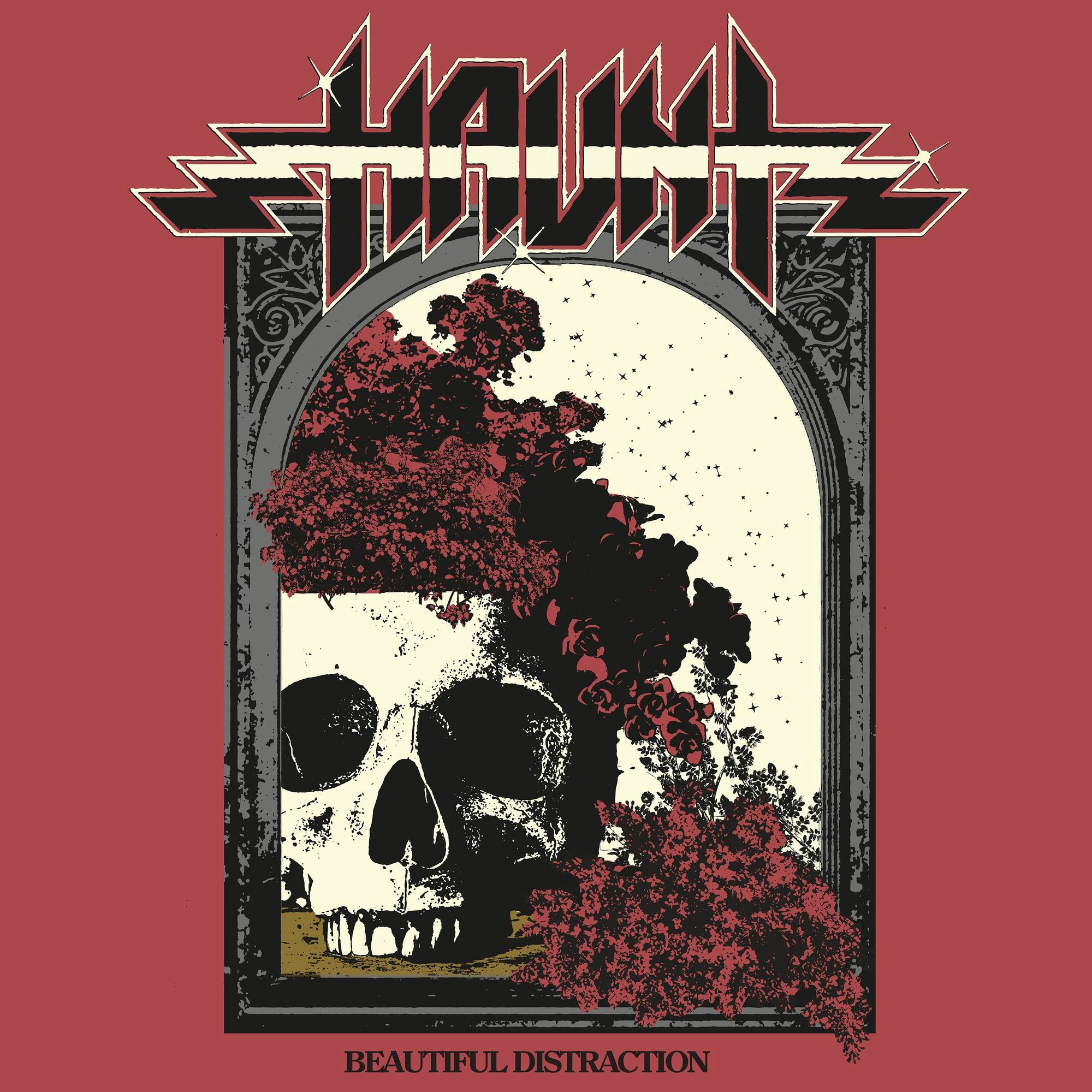 HAUNT 'BEAUTIFUL DISTRACTION' LP (Clear Vinyl w/ Black & Red Splatter Vinyl)