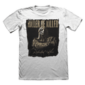 KILLER BE KILLED ALBUM 'RELUCTANT HERO' ON WHITE - T-SHIRT