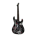 SLAYER - JEFF HANNEMAN - SIGNATURE RAIDERS TRIBUTE MINI GUITAR (Limited Blood Splatter Edition)