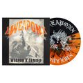 XWEAPONX ‘WEAPON X DEMO 2’ EP (Exclusive – Limited to 150, Half Clear Orange / Half Black w/ Dark Blue Splatter w/ Silk Screened B-Side Vinyl)