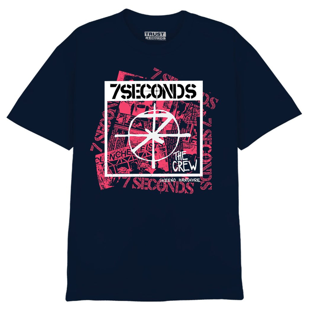 7SECONDS 'THE CREW' LP (Limited Edition Neon Pink Vinyl)