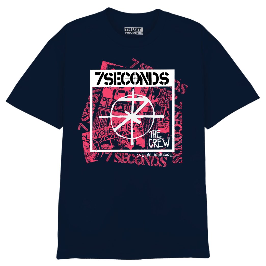 7SECONDS 'THE CREW' LP (Limited Edition Neon Pink Vinyl)
