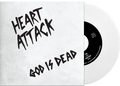 HEART ATTACK 'GOD IS DEAD' LIMITED EDITION WHITE 7" ' ONLY 250 MADE