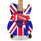 ROLLING STONES - TONGUE UK DESIGN MINI GUITAR