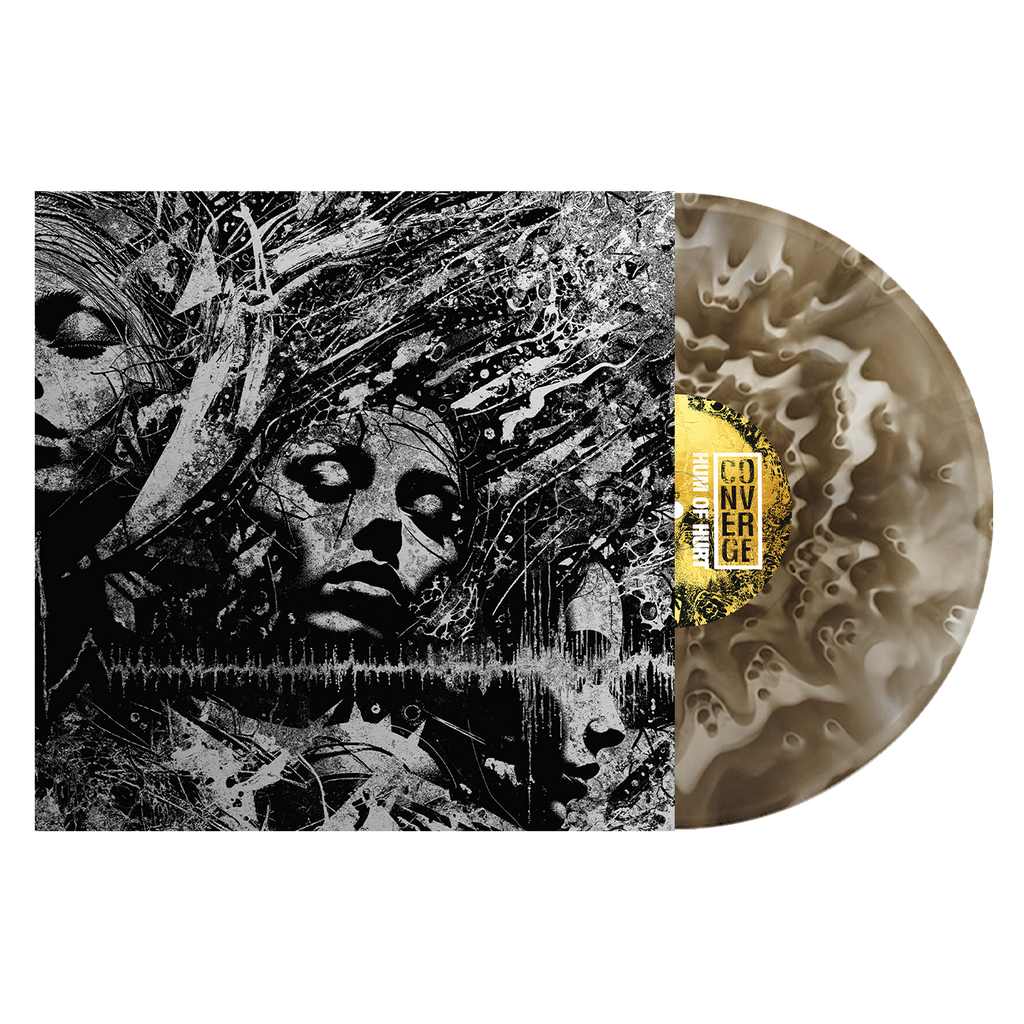 CONVERGE ‘HUM OF HURT’ LP (Exclusive – Limited to 500, Ghost Vinyl) + EXCLUSIVE SILKSCREEN WRAP