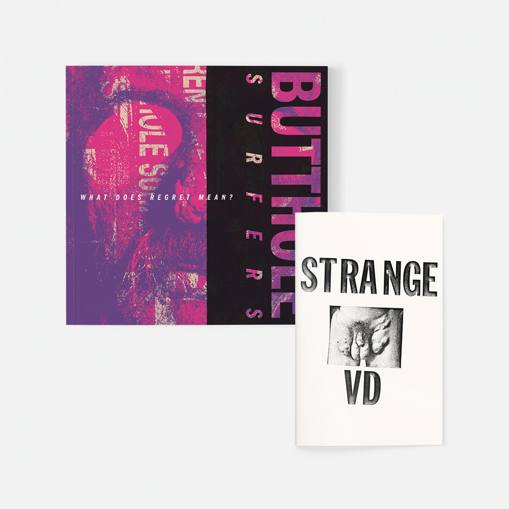 BUTTHOLE SURFERS: WHAT DOES REGRET MEAN? BOOK