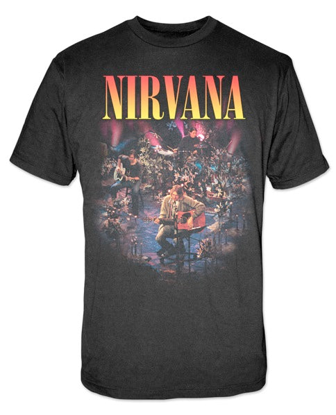 Nirvana Live Concert Photo T Shirt