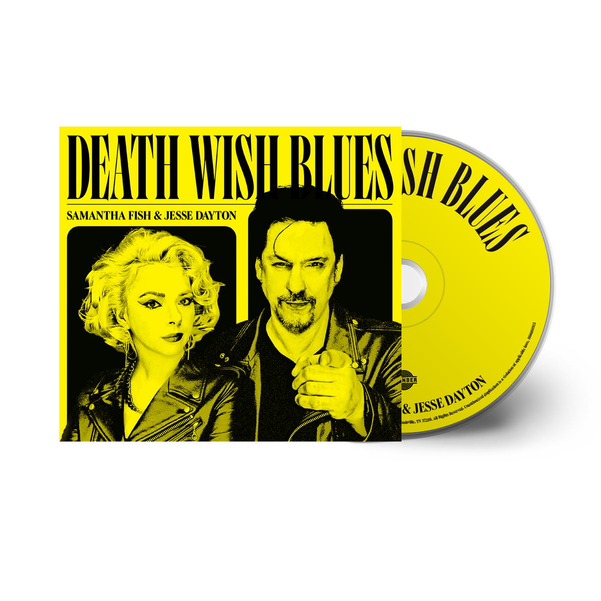 SAMANTHA FISH & JESSE DAYTON 'DEATH WISH BLUES' CD