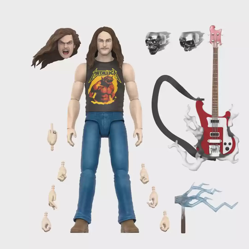 CLIFF BURTON ULTIMATES WAVE 02 ACTION FIGURE (SUPERHERO POSTER)