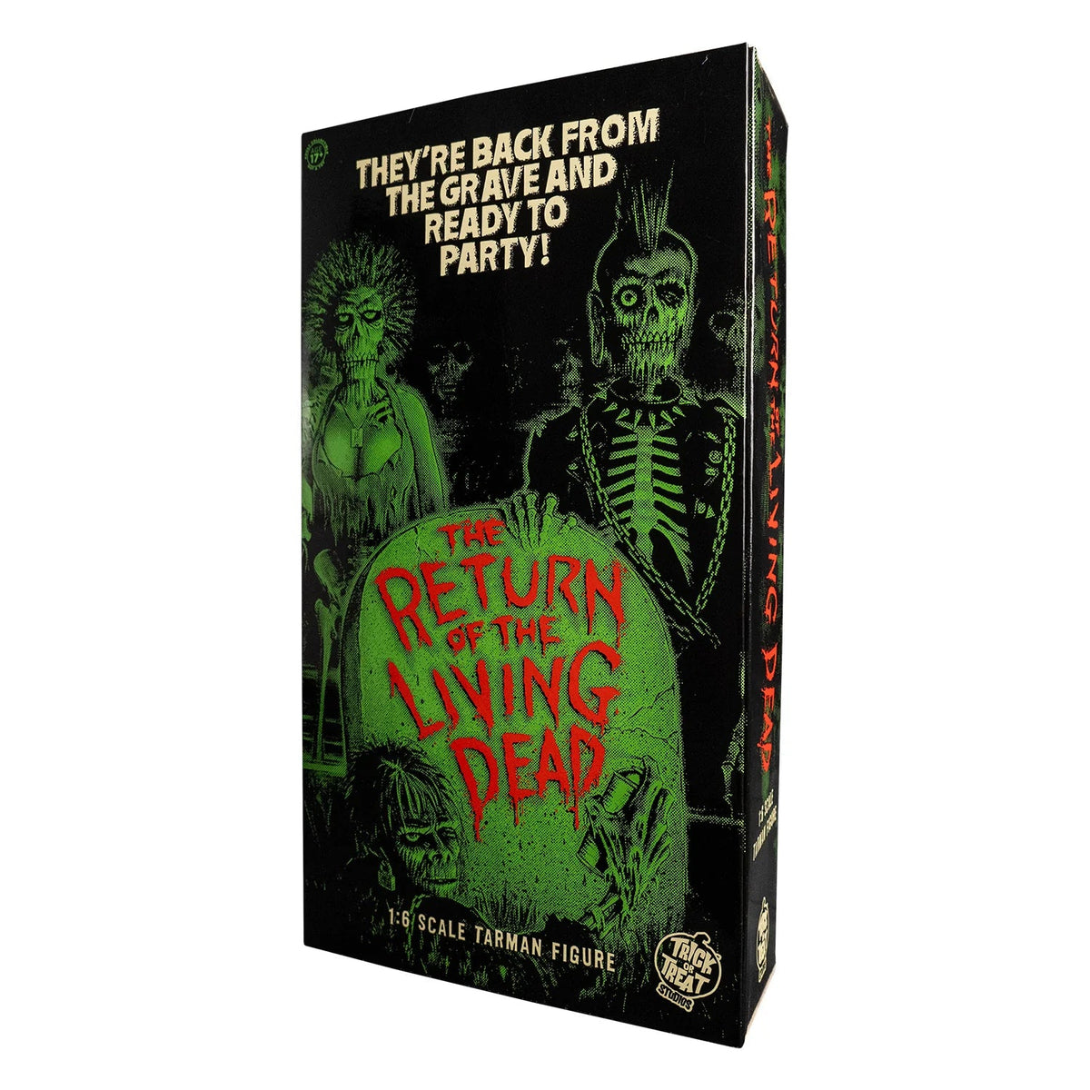 Return Of The Living Dead Tarman 1 6 Scale Box Back