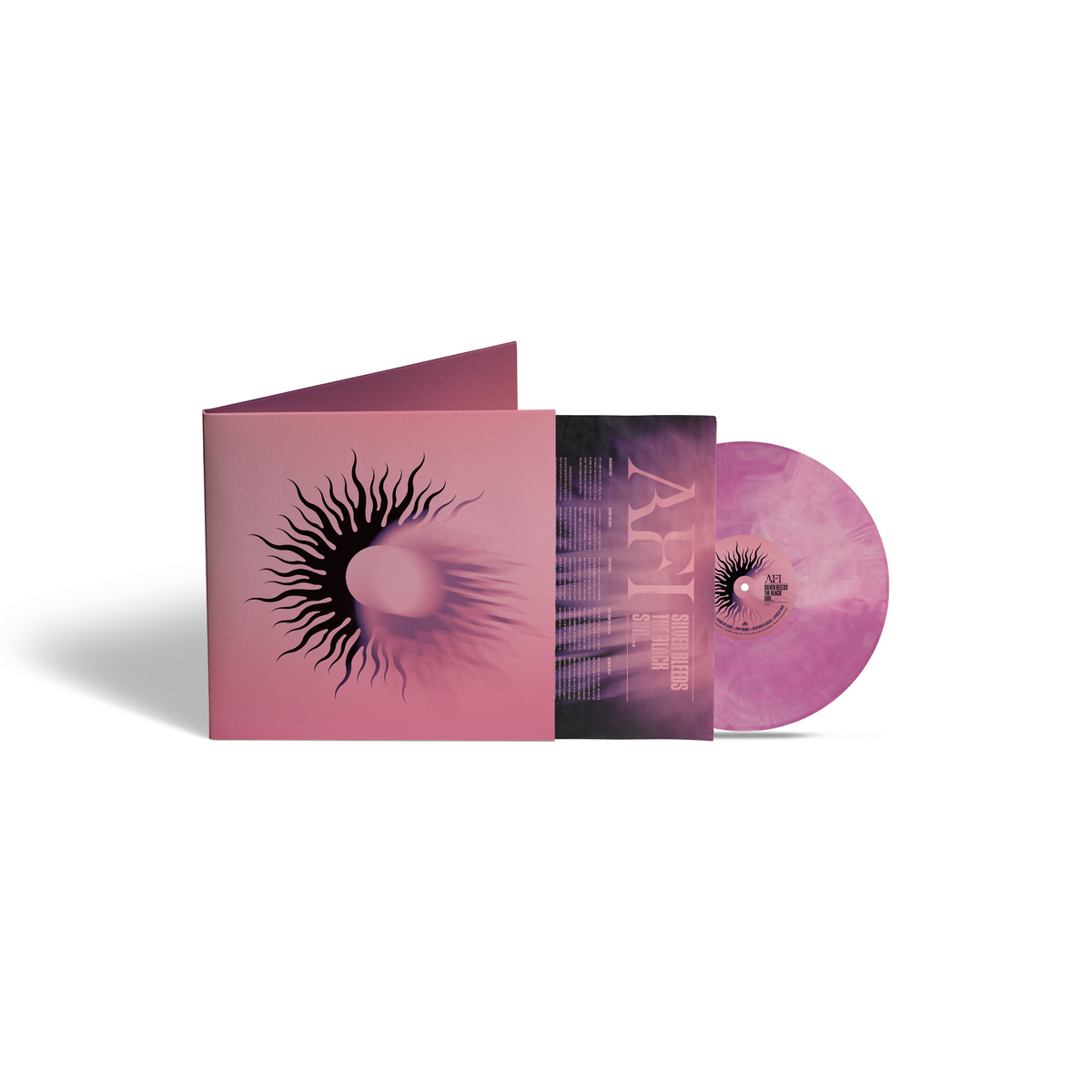 AFI ‘SILVER BLEEDS THE BLACK SUN…’ LP (Exclusive, Limited to 500 – Purple & White Swirl Vinyl)