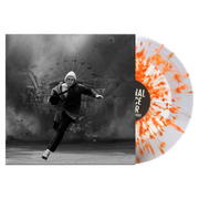 REGIONAL JUSTICE CENTER 'CRIME AND PUNISHMENT' CLEAR WITH ORANGE SPLATTER LP