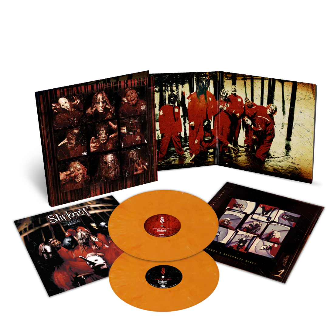 SLIPKNOT 'SLIPKNOT' 2LP (25th Anniversary Edition, Citrus Vinyl)