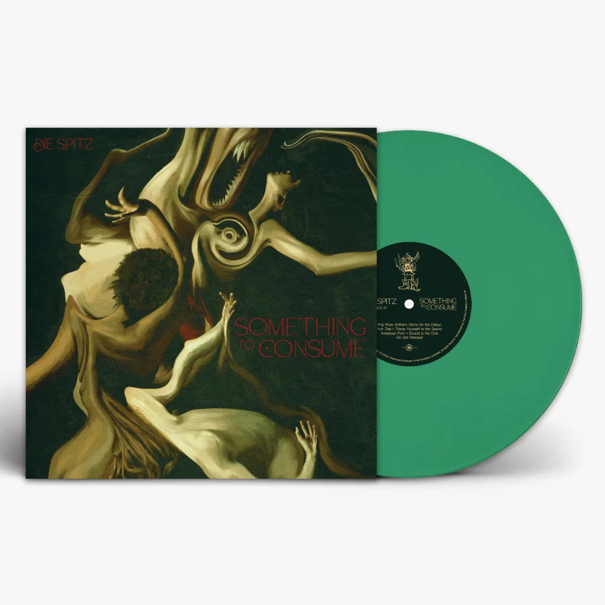 DIE SPITZ 'SOMETHING TO CONSUME' LP (Opaque Green Vinyl)
