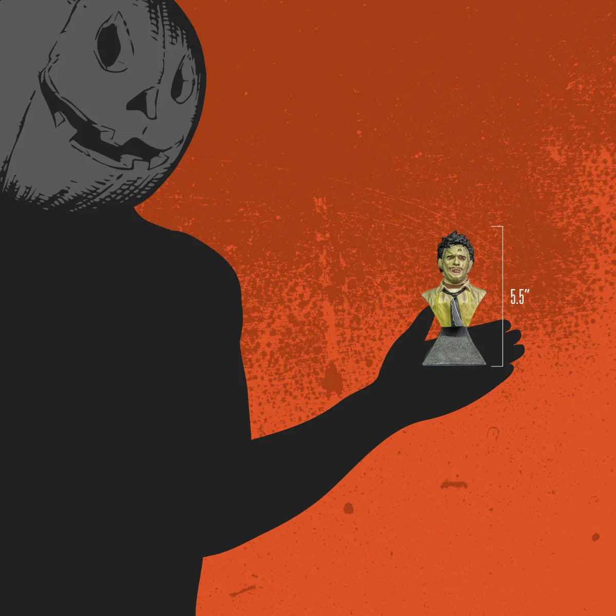 TCM Leatherface Mini Bust Scale
