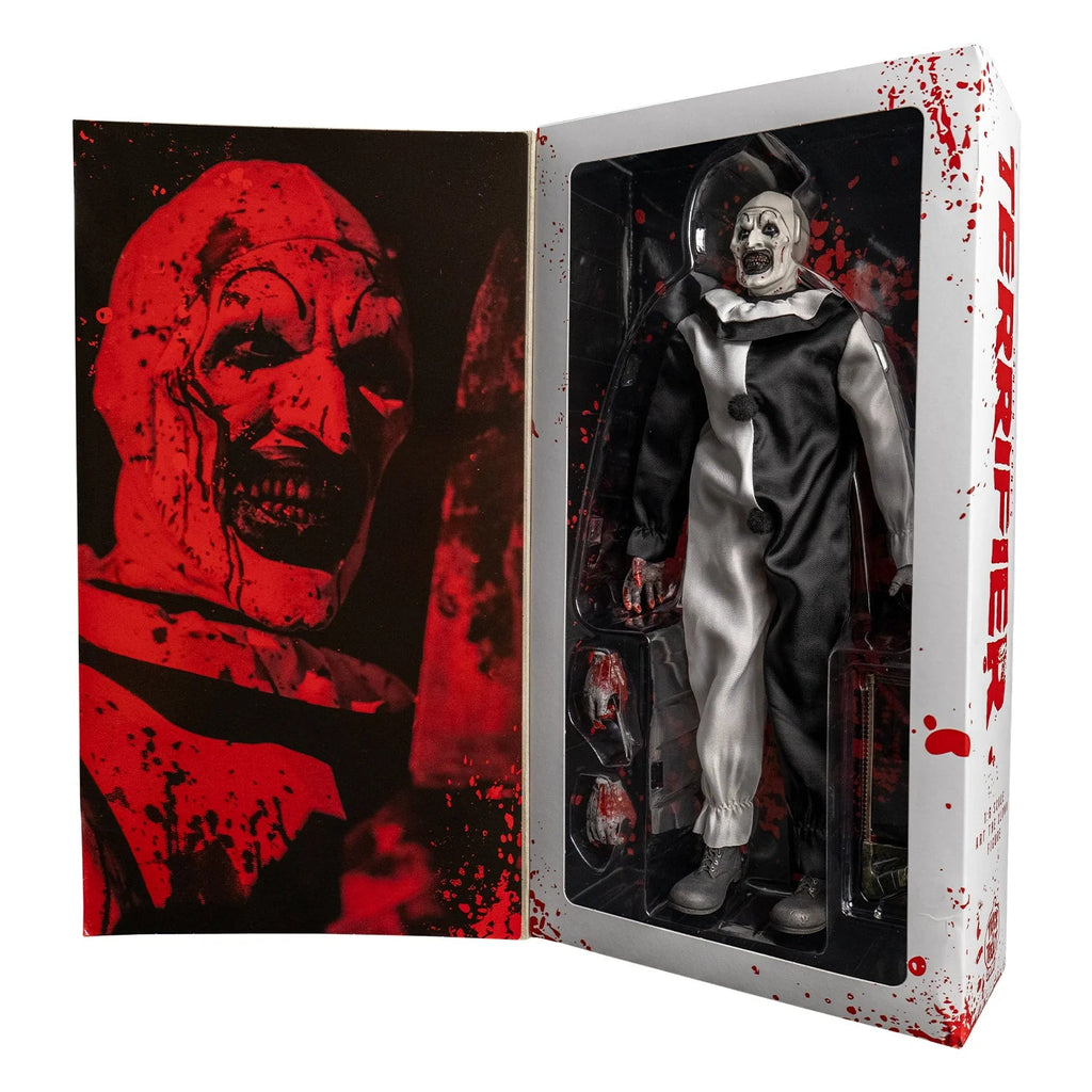 Terrifier Art The Clown 1 6 Scale Figure Box Opened
