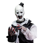 Terrifier Art The Clown 1 6 Scale Figure Close up Holding Syringe no Background