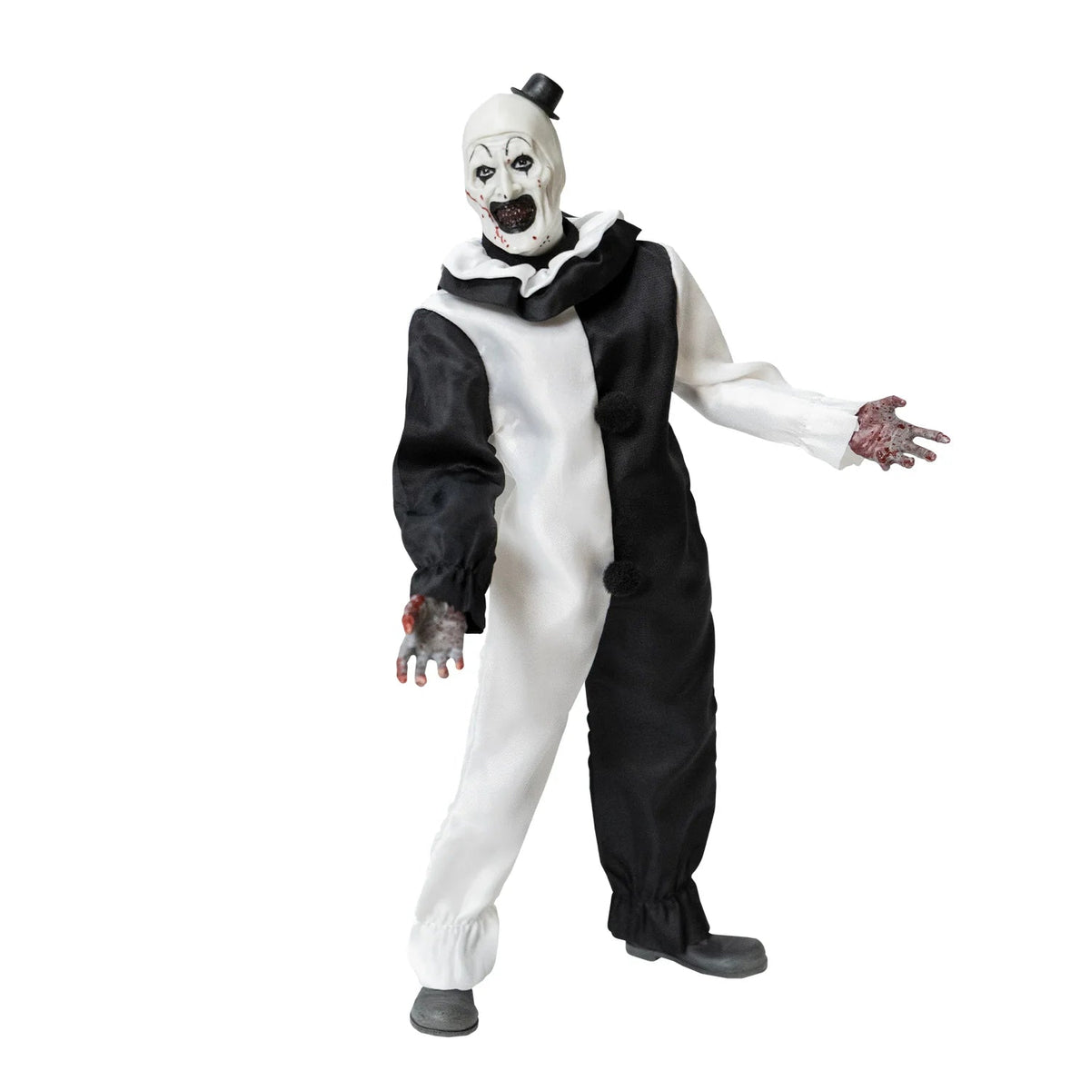 Terrifier Art The Clown 1 6 Scale Figure Full Body Front Pose no Background