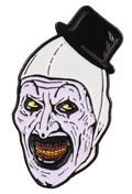 Terrifier Art The Clown Enamel Pin