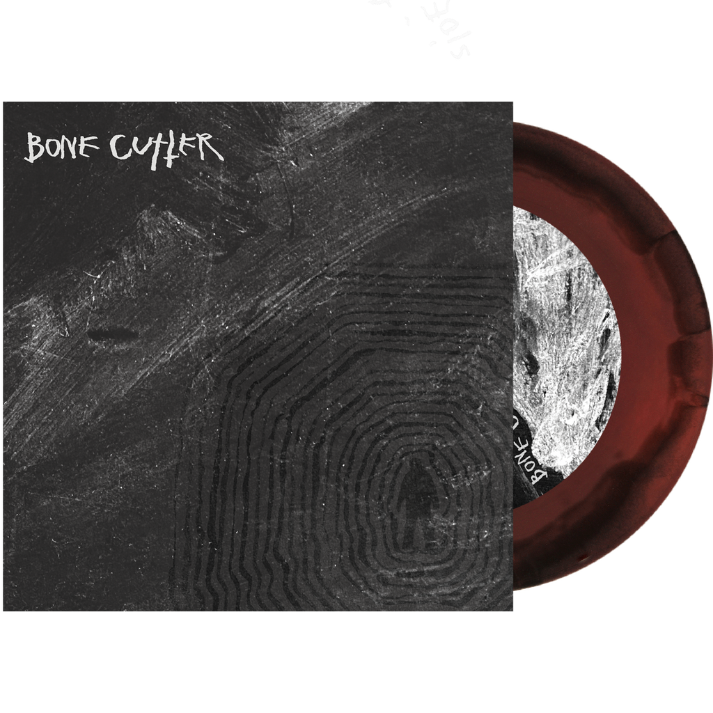 BONE CUTTER 'BONE CUTTER' 7" (Limited Edition - Only 100 Made, Oxblood & Black Swirl Vinyl)