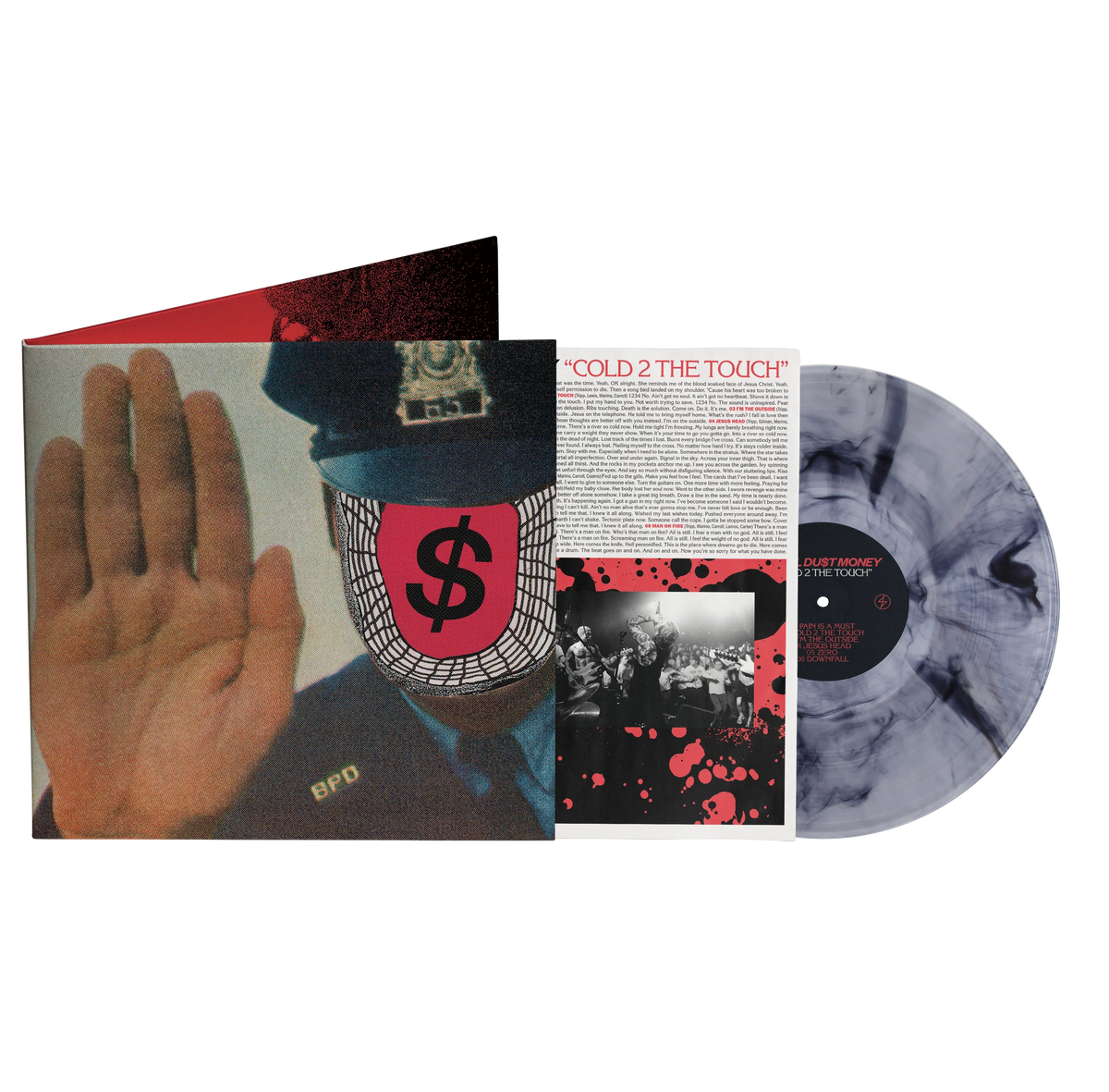 ANGEL DU$T 'COLD 2 THE TOUCH’ LP (Squid Ink Vinyl)