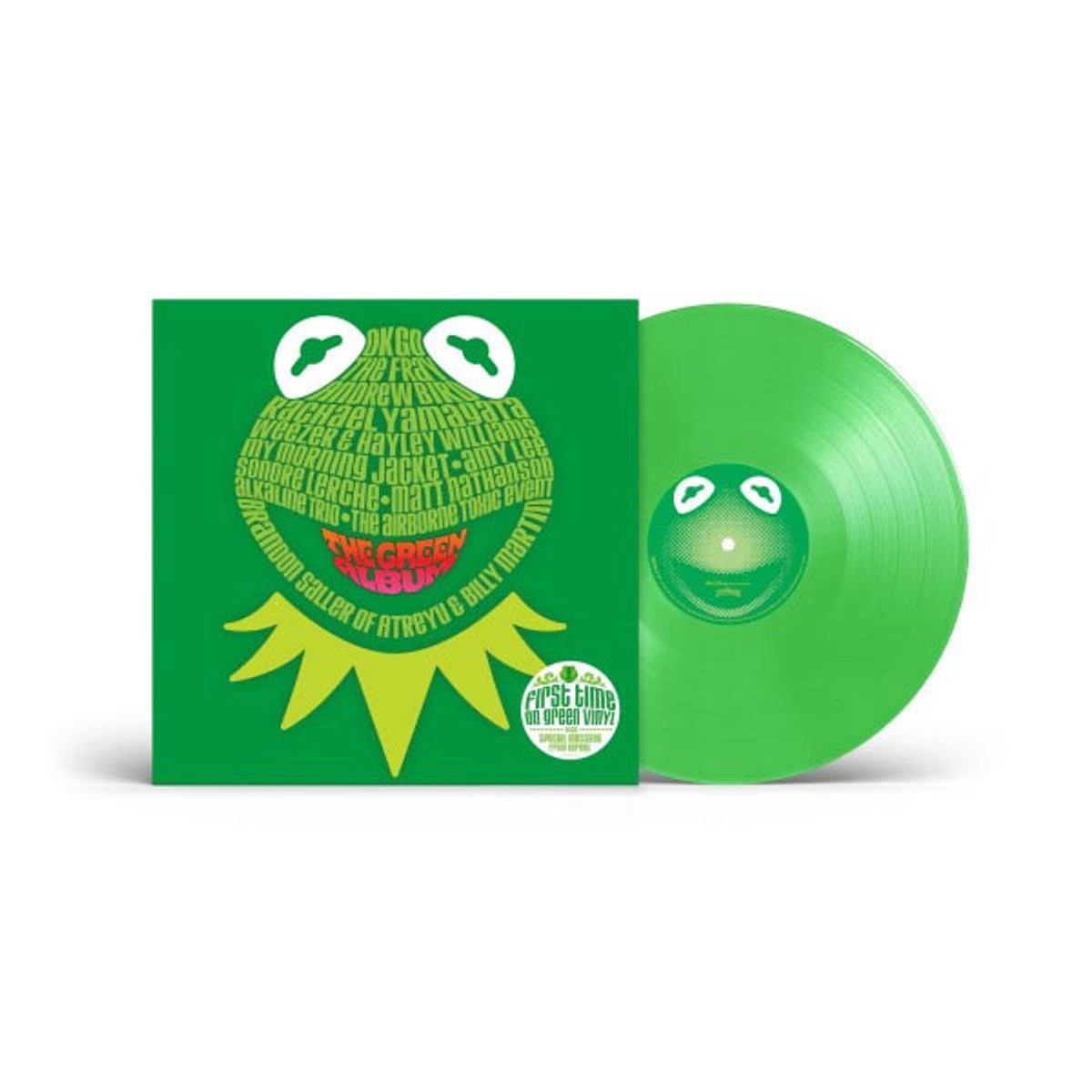 Various Artists Muppets The Green Album LP Spring Green
